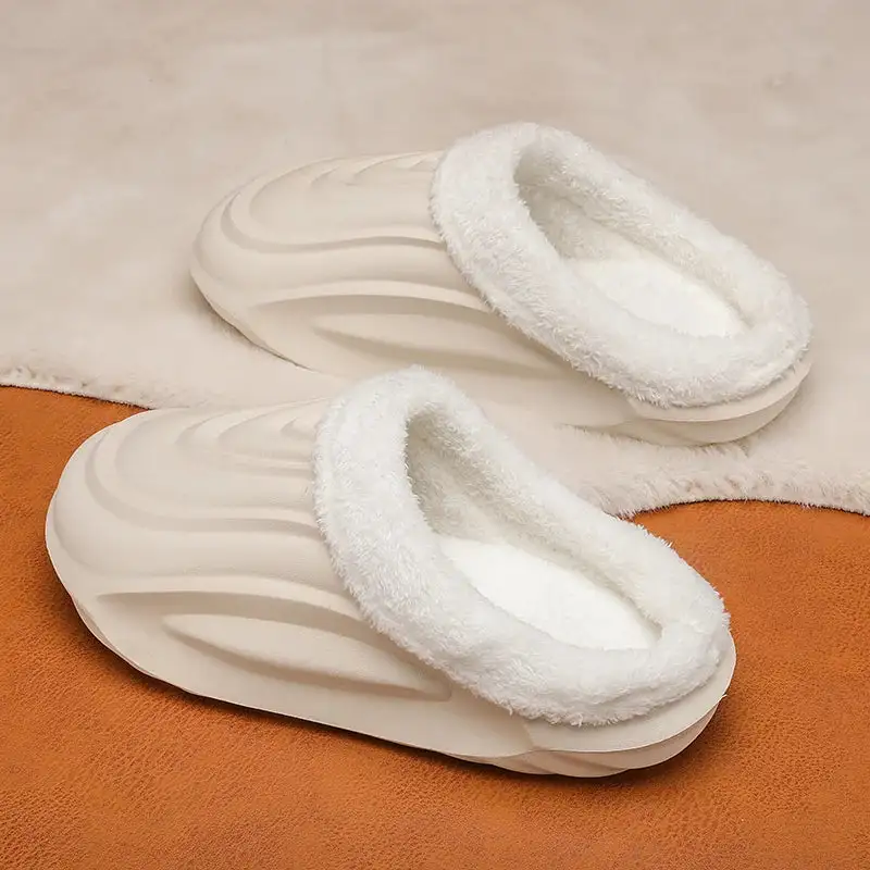 Gentle Step Plush Casual Slippers