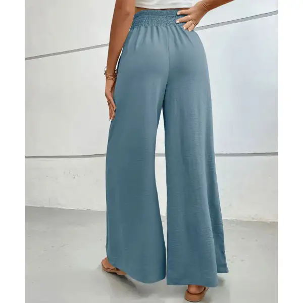 Soft High Waisted Wide Leg Pants