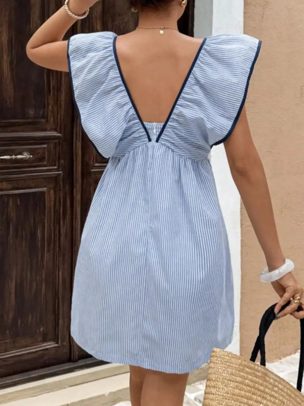 Ruffle Mini Dress