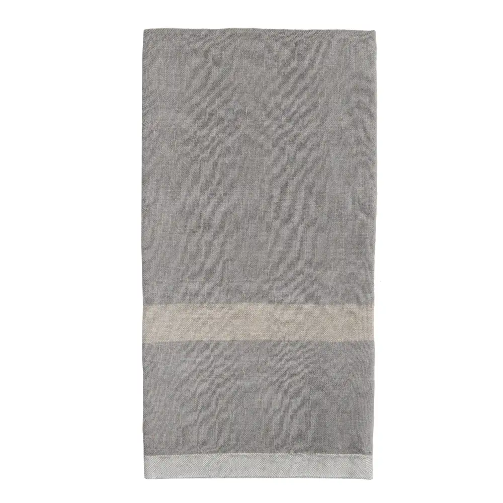 Classic Laundered Linen Kitchen Towel Set