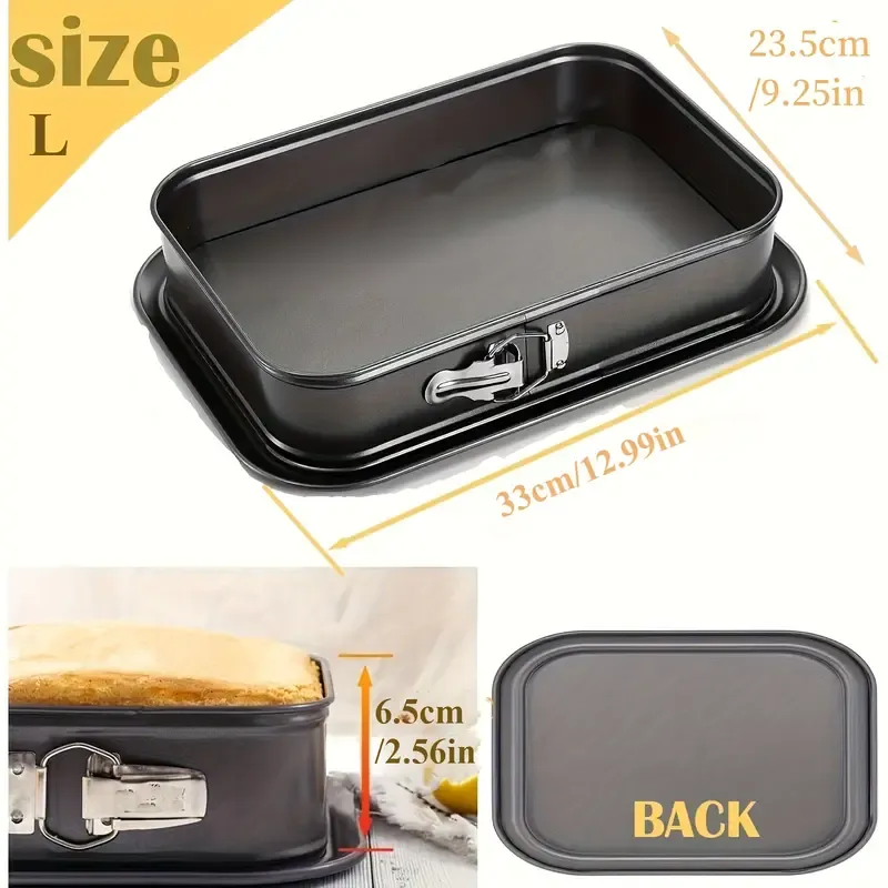 Proof Rectangular Cake Pan -Upgrade Size