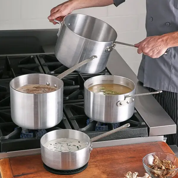 Compact Aluminum Sauce Pan