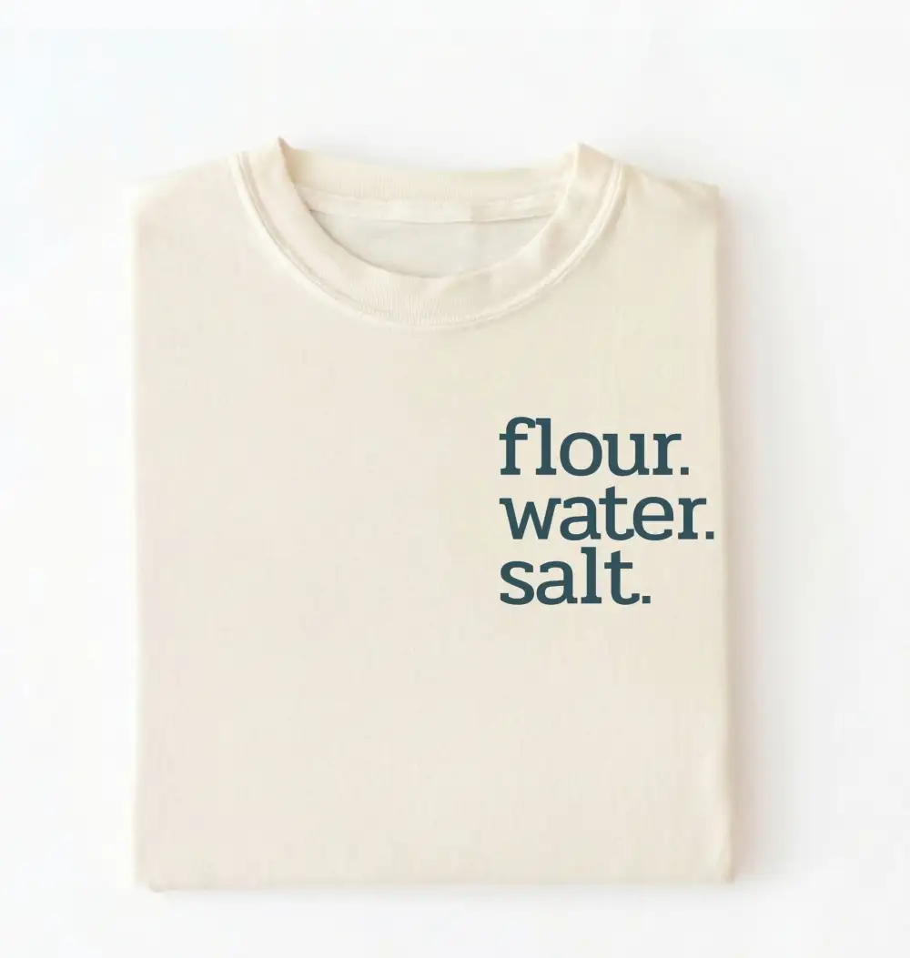 Flour Water Salt Everyday Graphic Cotton Tee