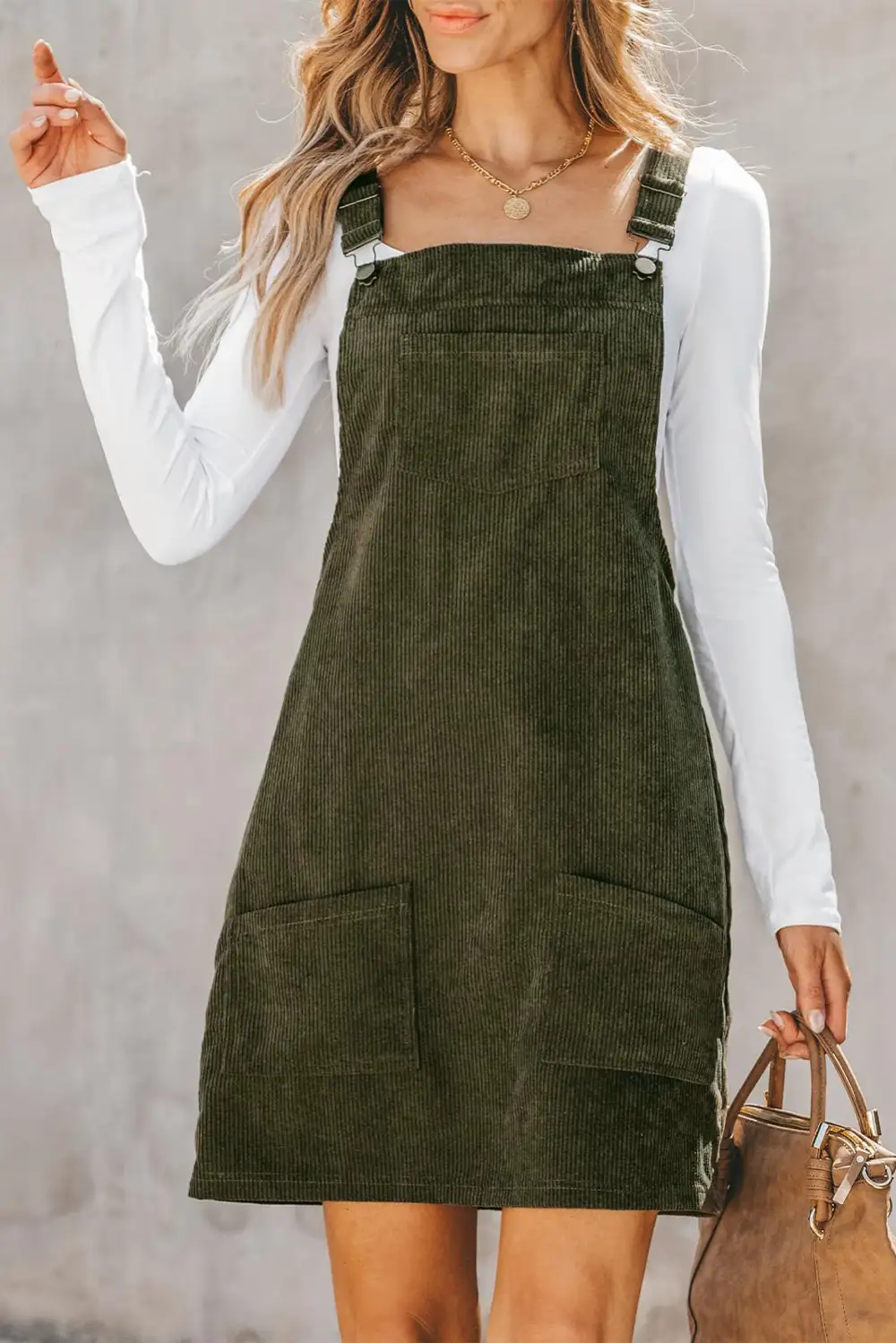 Street Ready Pocket Detail Mini Dress