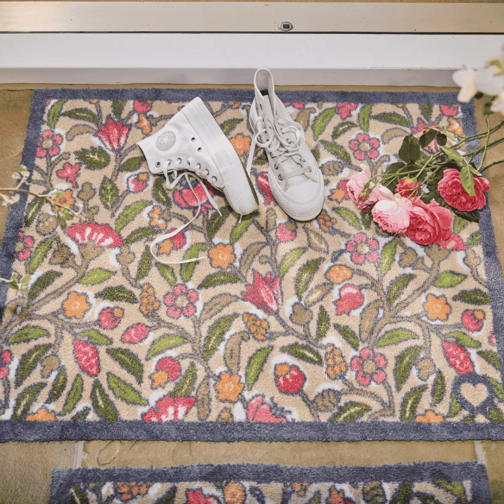 May Floral Door Mat