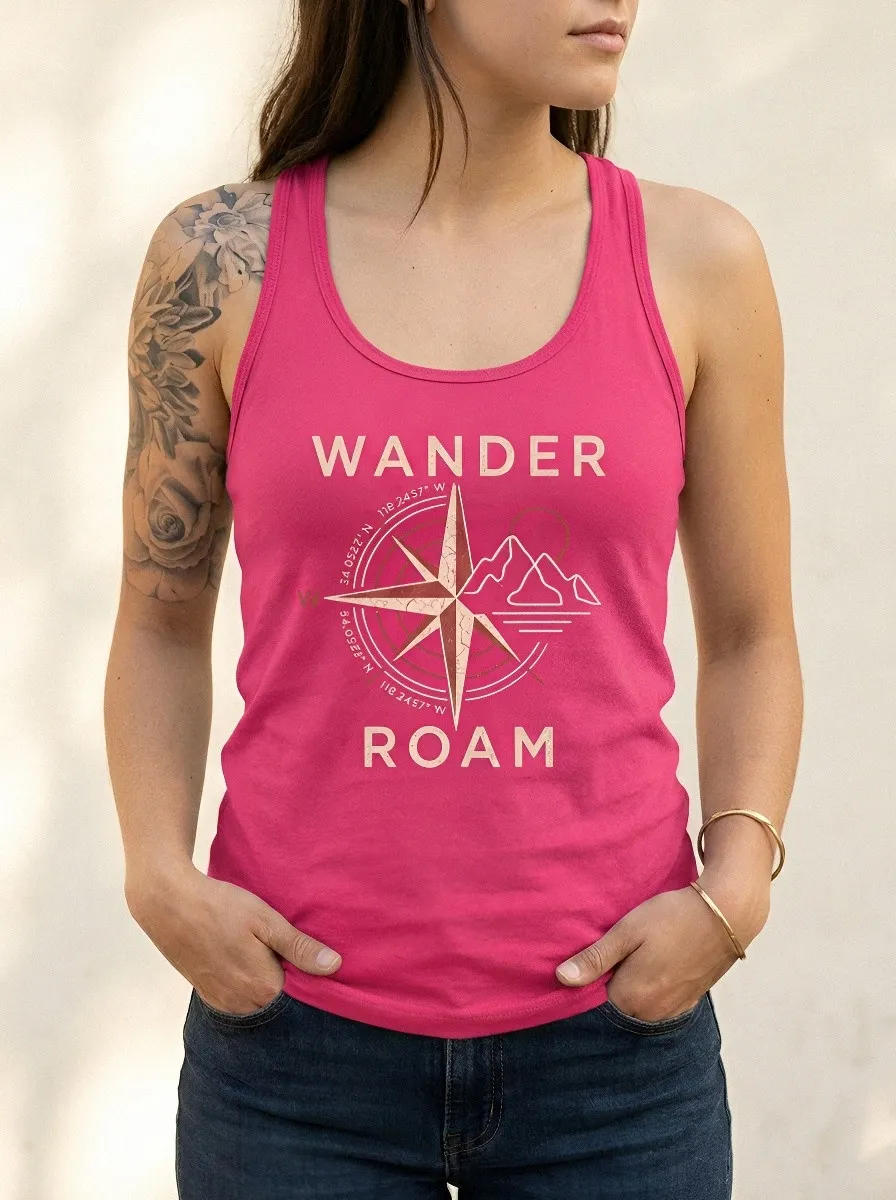 Travel Wander Roam Tank Top Classic