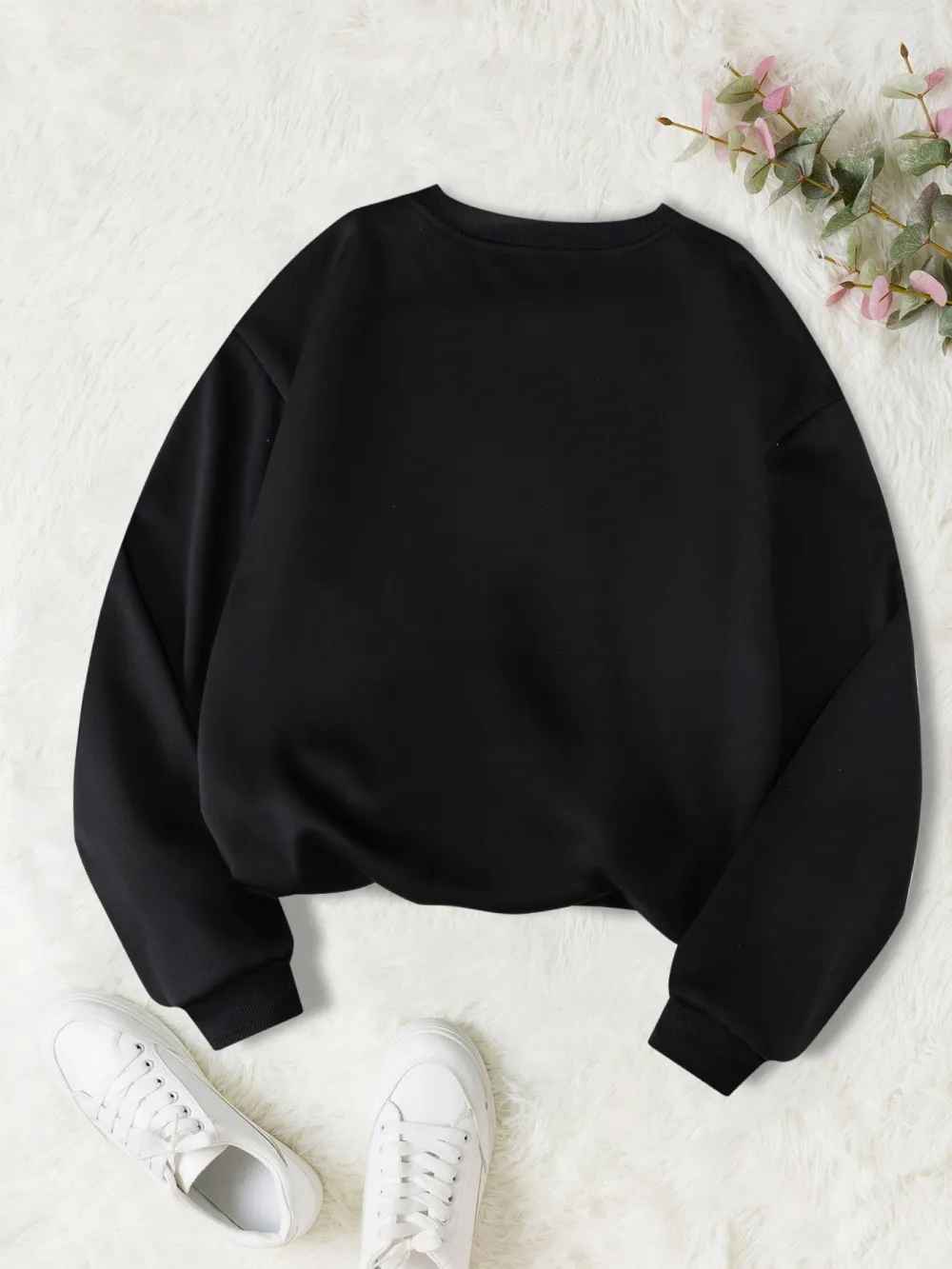 Coffee Energy Formula Print Sweatshirt