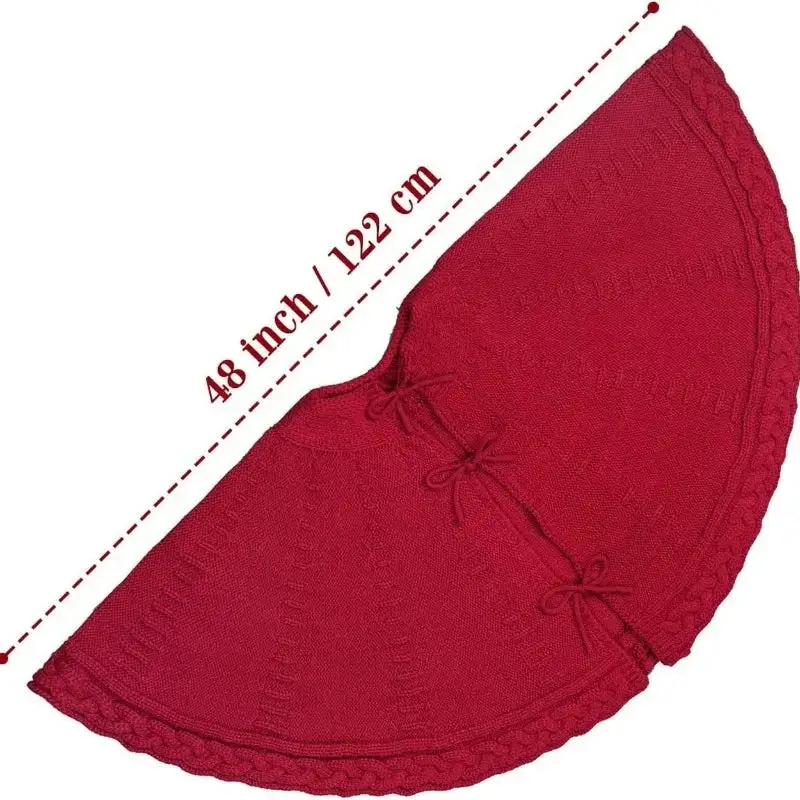 Knitted Patterned Textured Decorative Home Accent