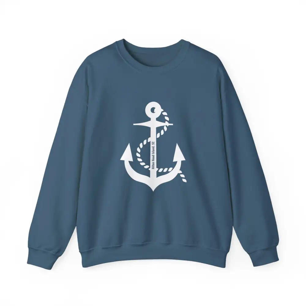 Anchor Graphic Crewneck Sweatshirt