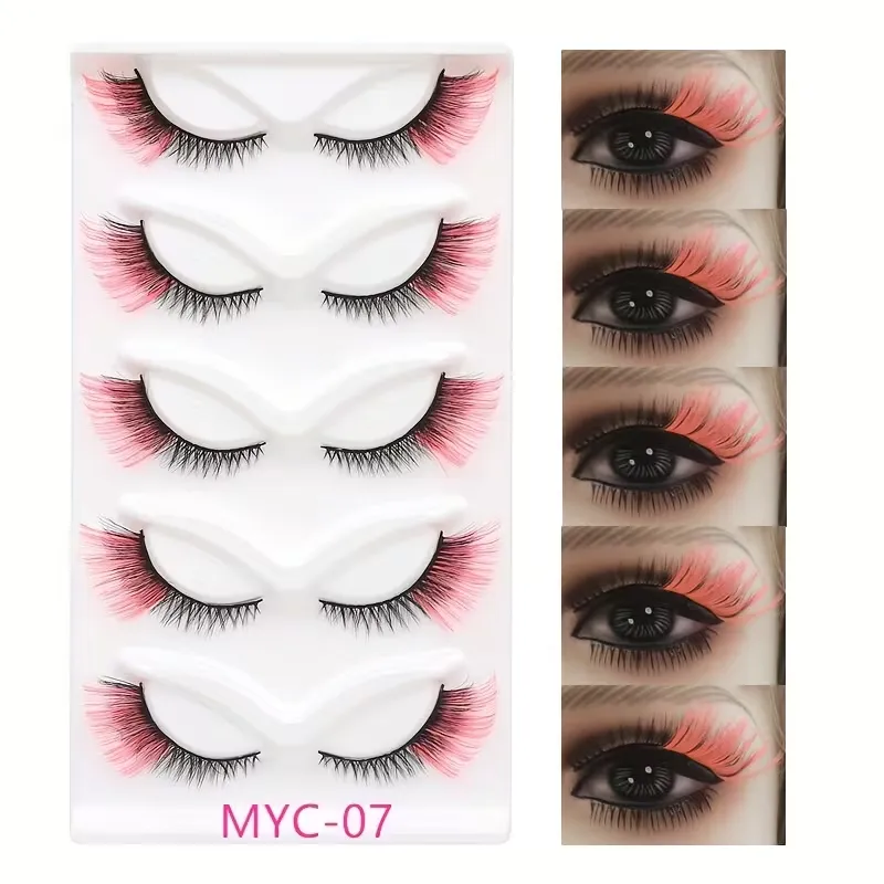 Multi-Color False Lashes