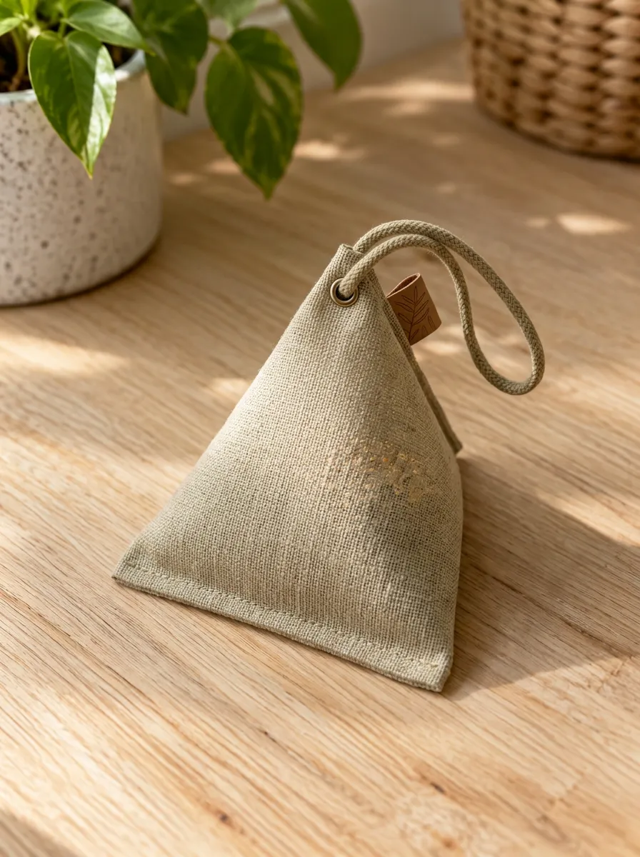 Botanical Leaf Print Mouse Repellent Sachet
