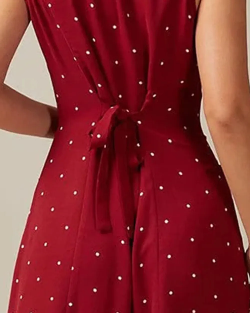 PolkaDot Red Dress