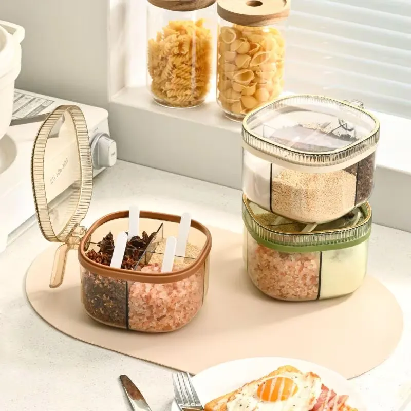 4-Compartment Spice Container