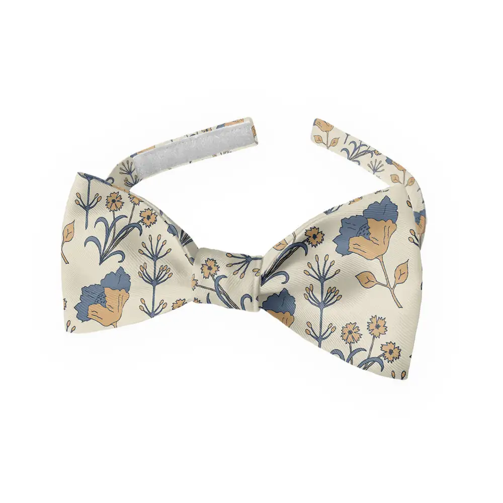 The Lyn Floral Motif Bow Tie