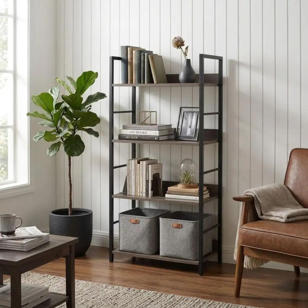 Storage Focused Contemporary Storage Shelf
