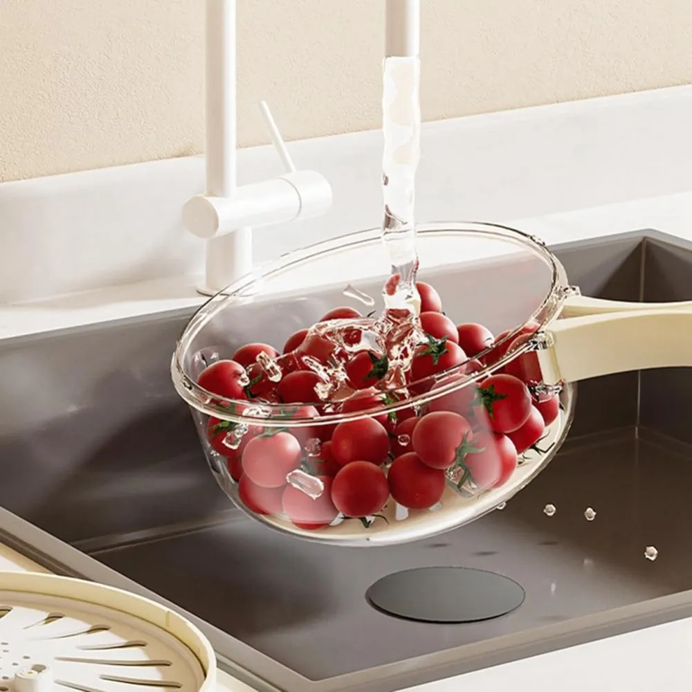 Rotating Fruit Drainer Basket