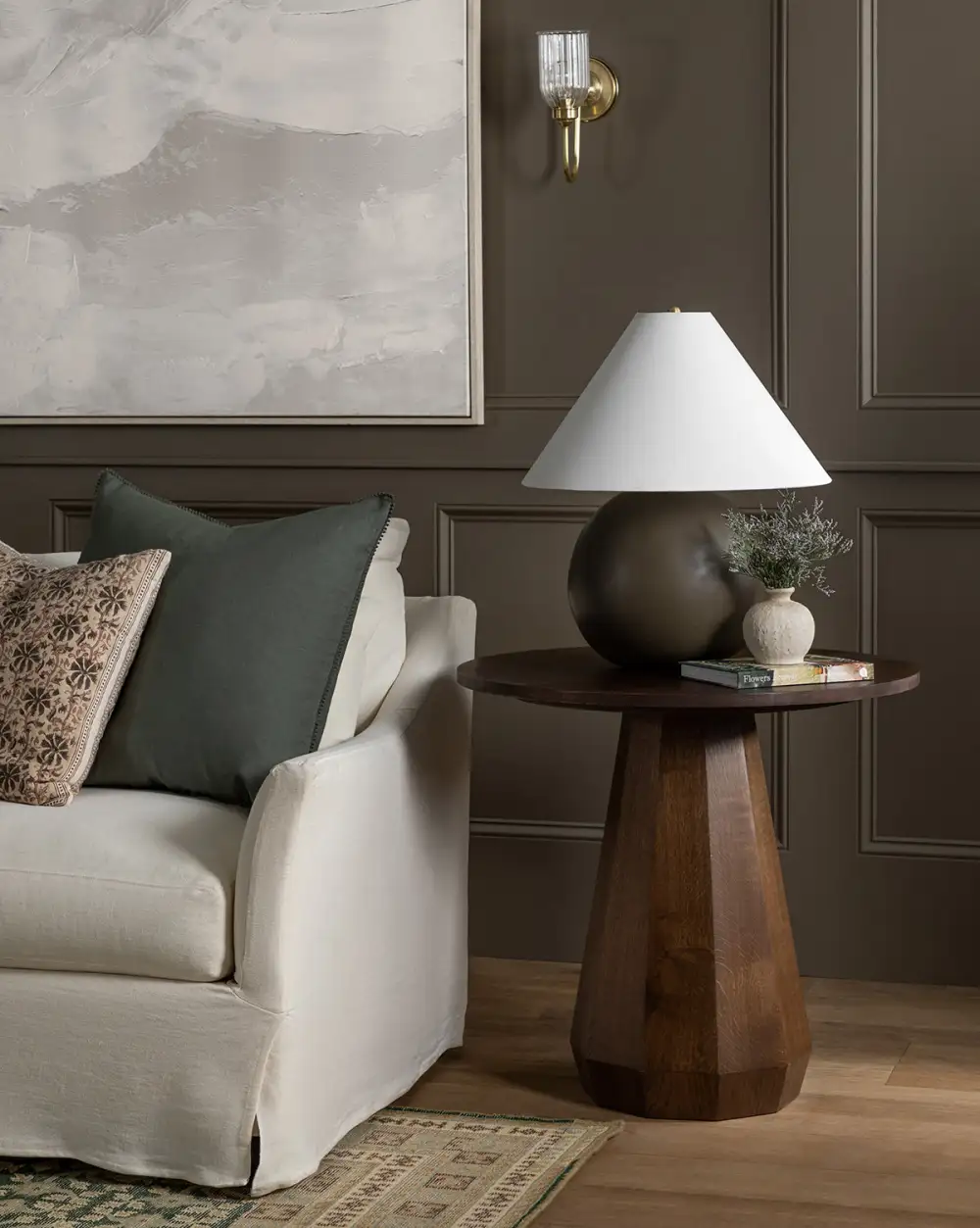 Organic Oak Side Table
