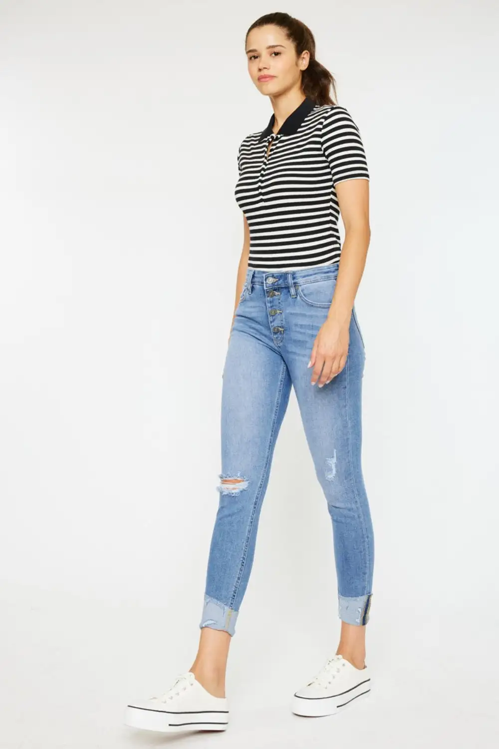 Soft Distressed Jeans