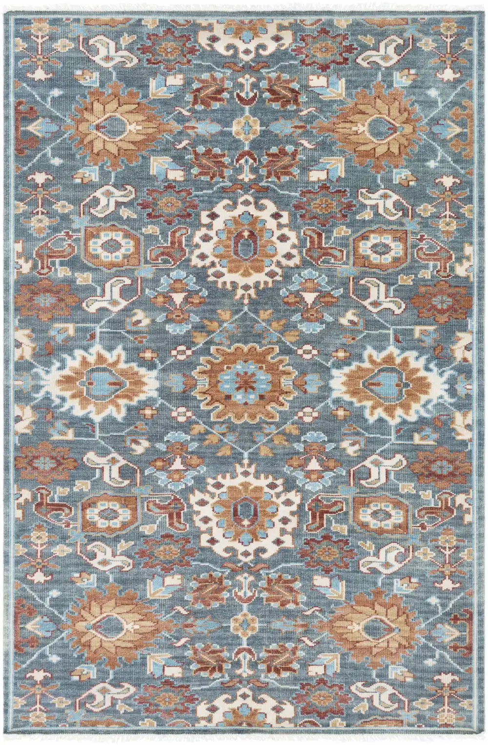 Versatile Traditional Hand Knotted Wool Area Rug Decor Accent