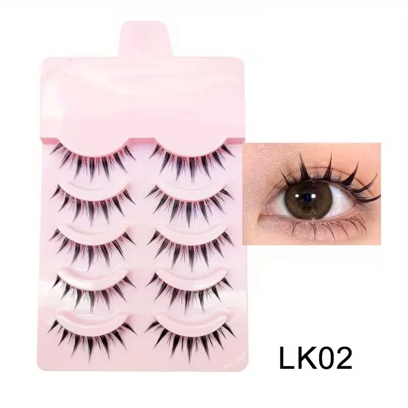 Natural Look Fluffy False Lashes