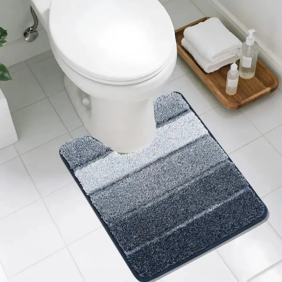 Ombre U Shaped Bath Rug