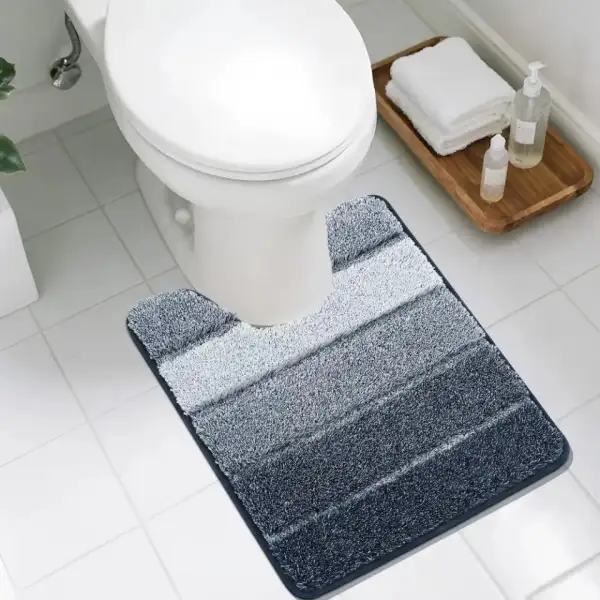 Ombre U Shaped Bath Rug