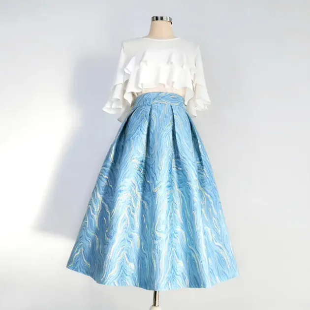 Chic Seaside Everyday Casual Skirt