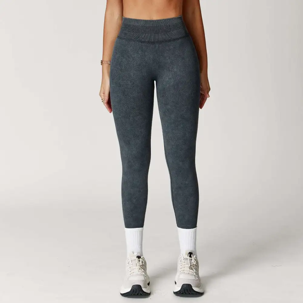 Stonewashed Active Leggings