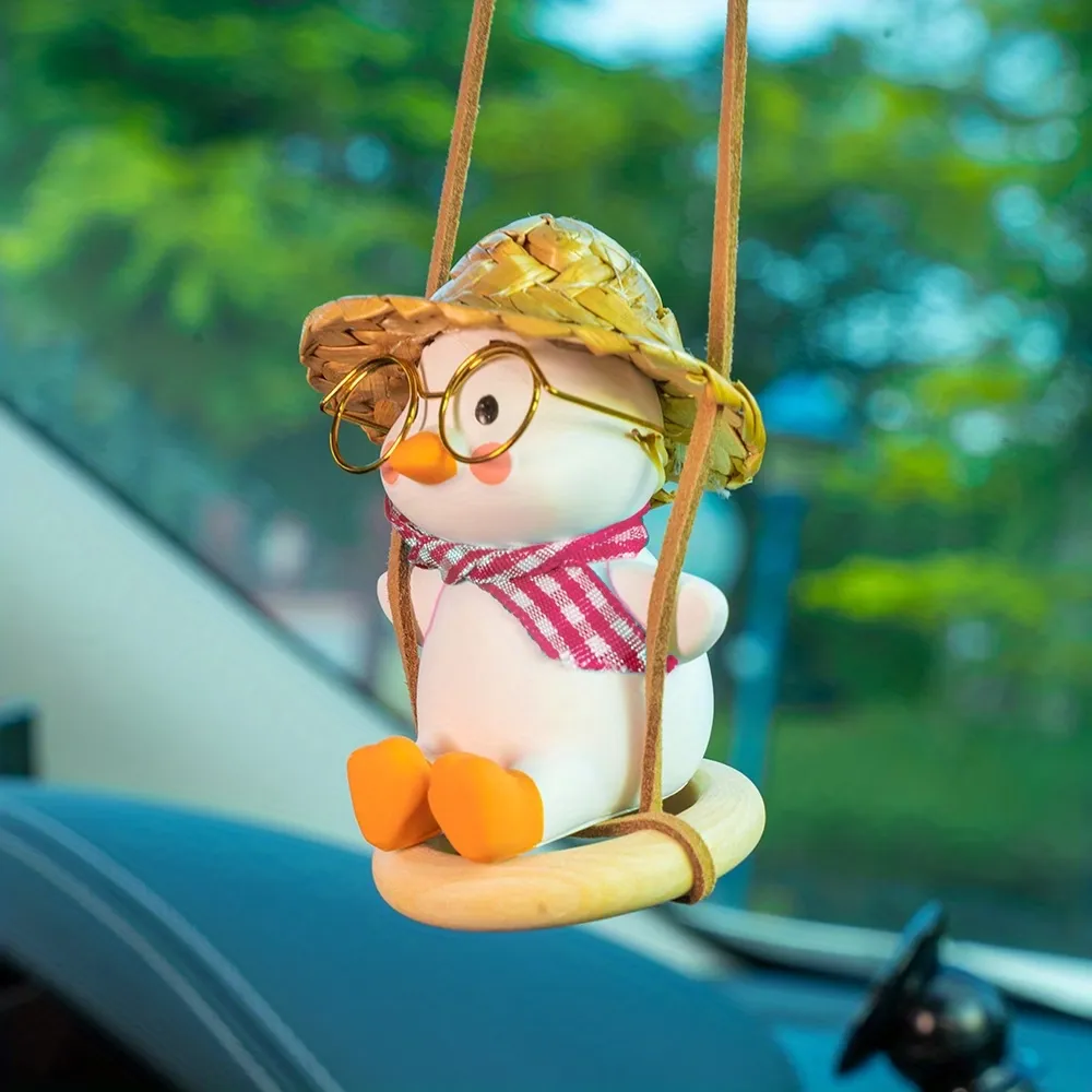 Swing Duck Car Hanging Ornament