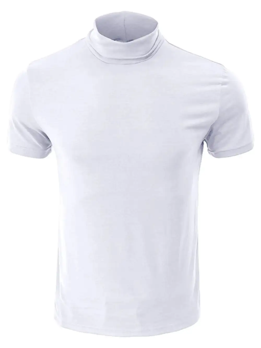 Everyday Mock Neck Short Sleeve Tee