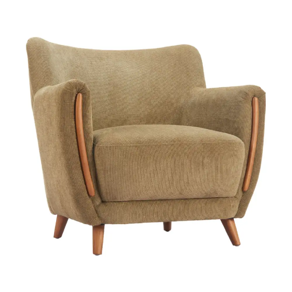 Corduroy Lounge Chair