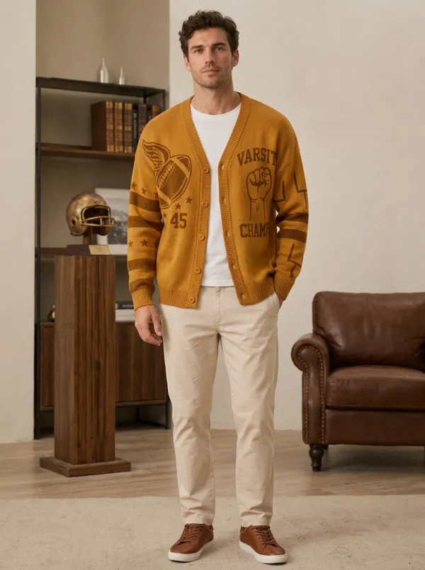 Men's Football Varsity Champs Cardigan