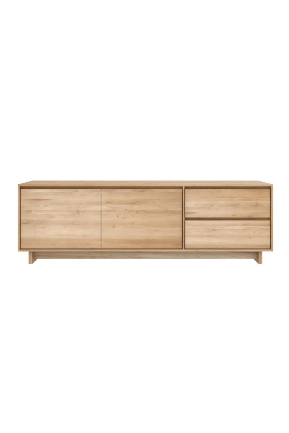 Oiled Oak Tv Cabinet