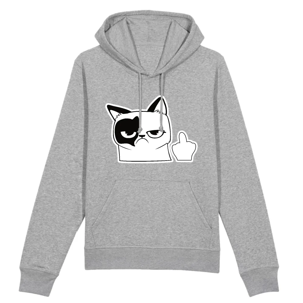 Paw Point Cat Pullover Hoodie
