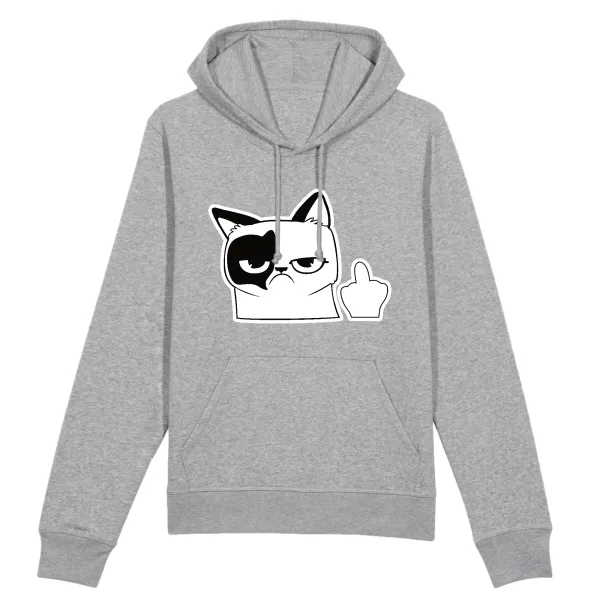 Paw Point Cat Pullover Hoodie