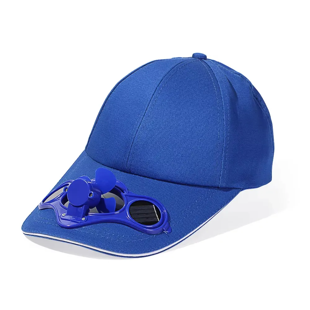 Colorful Solid-Color Fan-Shaped Cool Hat