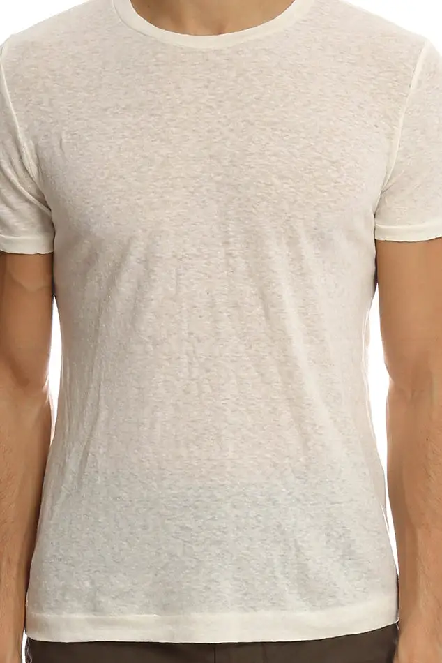 Classic Crewneck Linen T-Shirt
