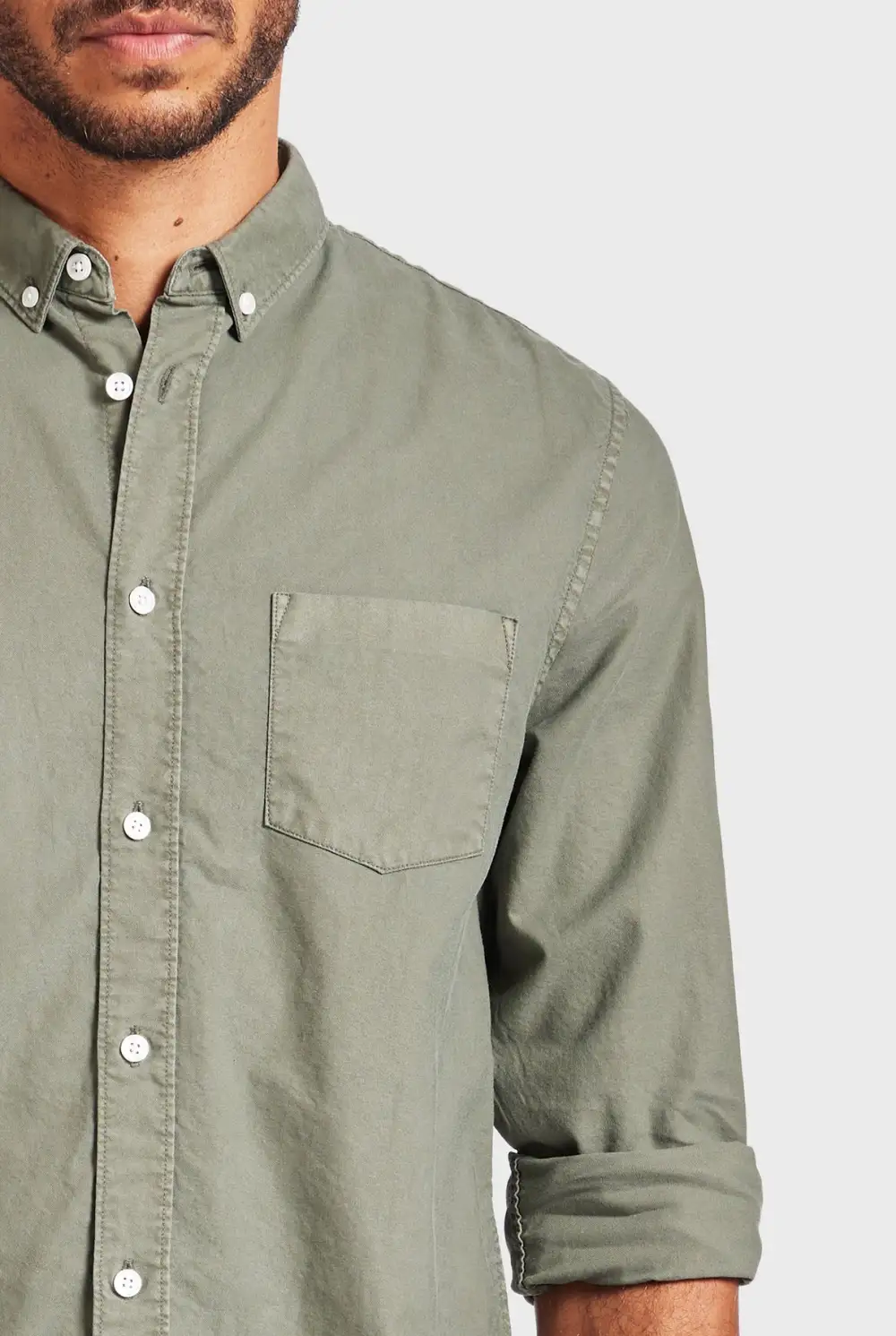 Vintage Oxford Shirt-Dutch blue
