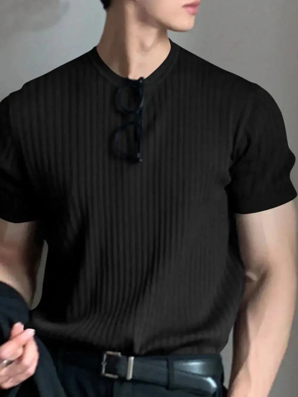 Laidback Crew Neck Short Sleeve Tee