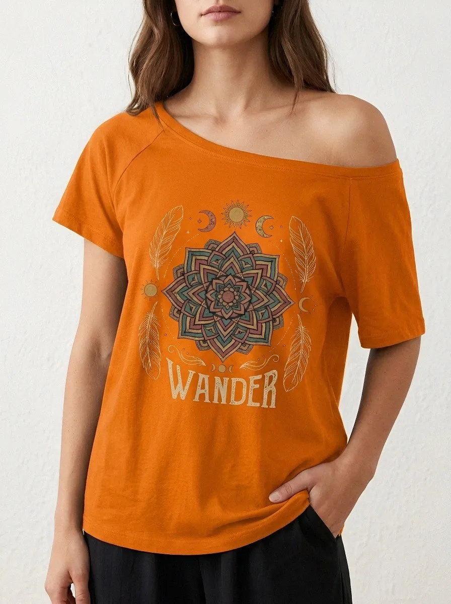 Boho Wander Mandala T-Shirt