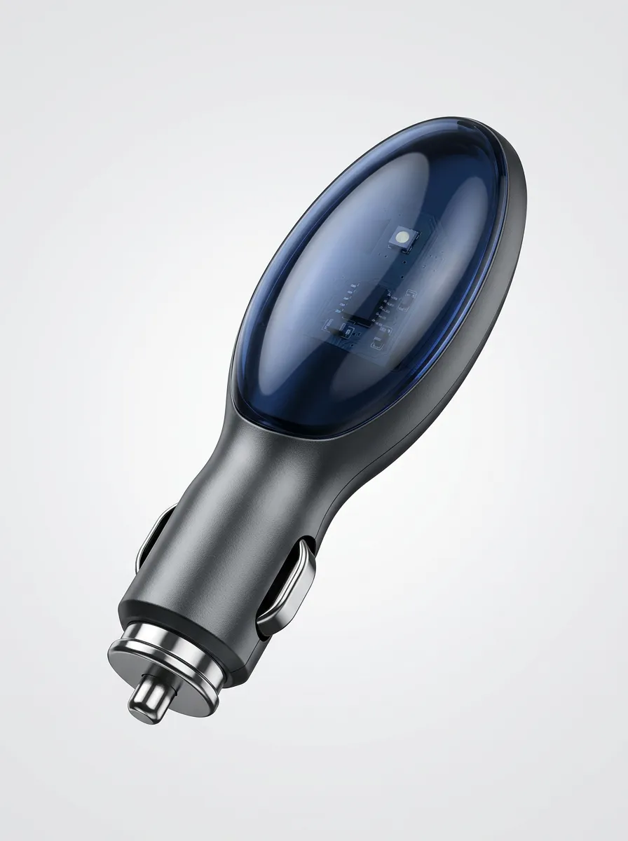 Transparent Chip Design Automotive Fuel Saver Accessory
