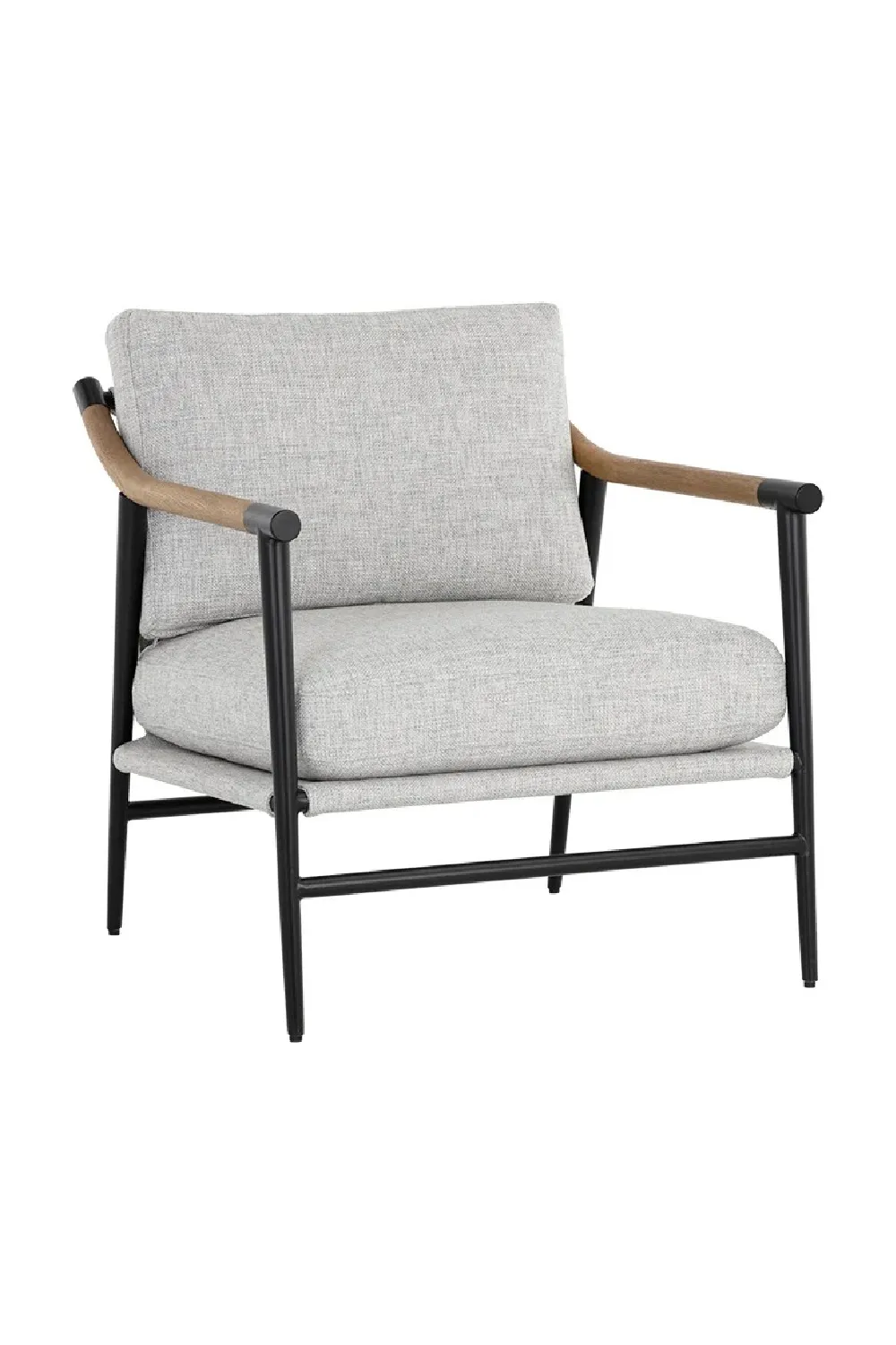 Light Fabric Lounge Chair