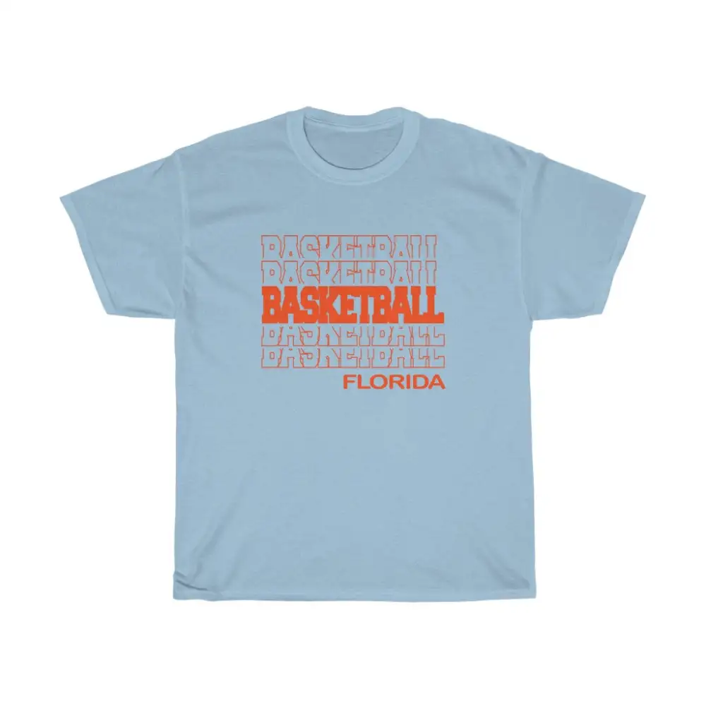 Basketball Florida in Modern Stacked Lettering