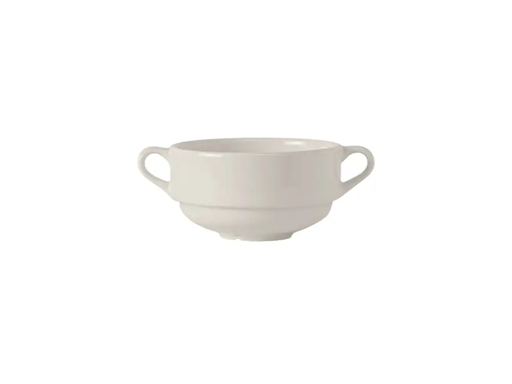 Sculpted Soup Cup With Handles