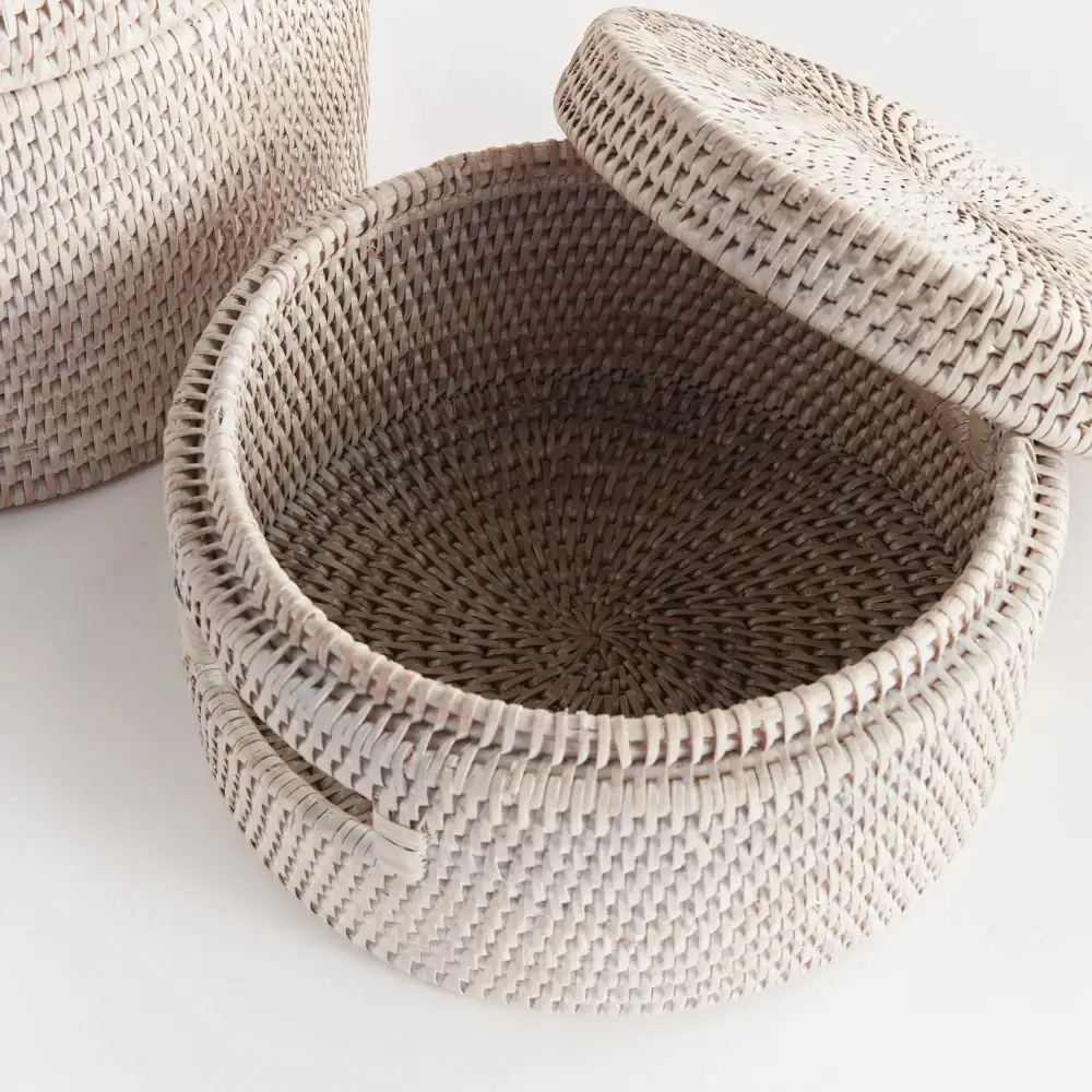 Classic Rattan Decorative Storage Box