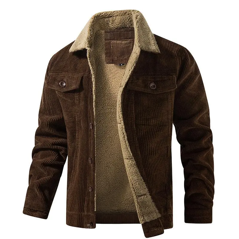 Corduroy Tailored Zip Jacket