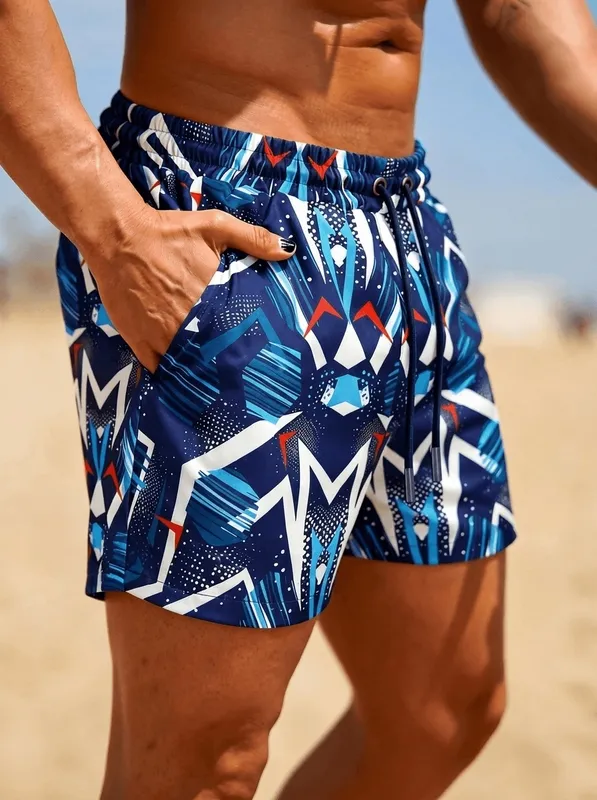 Electric Blue Swim Swim Shorts