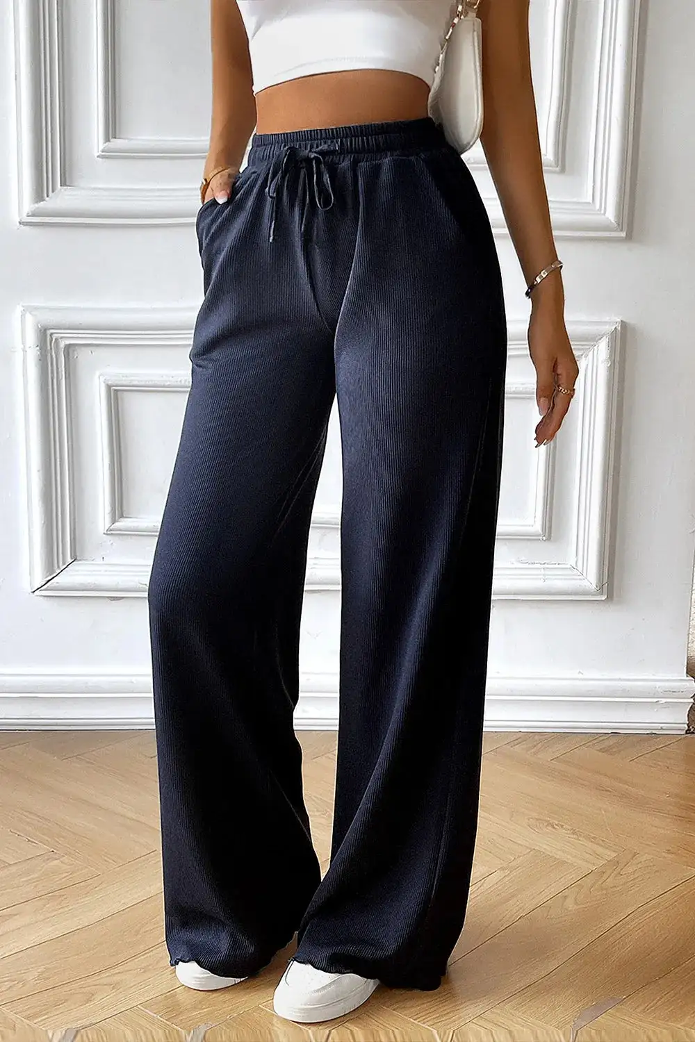 Versatile Wide Leg Trousers