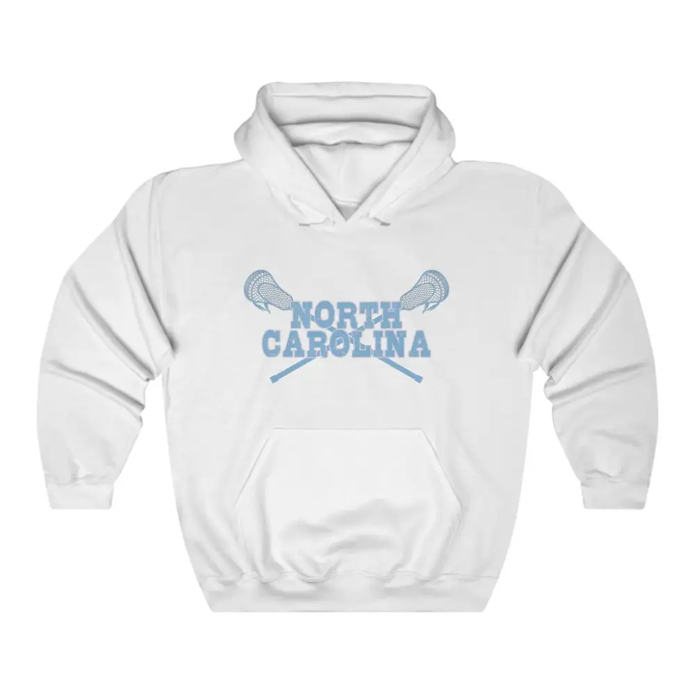Crossed Sticks Lacrosse Graphic Pullover Hoodie