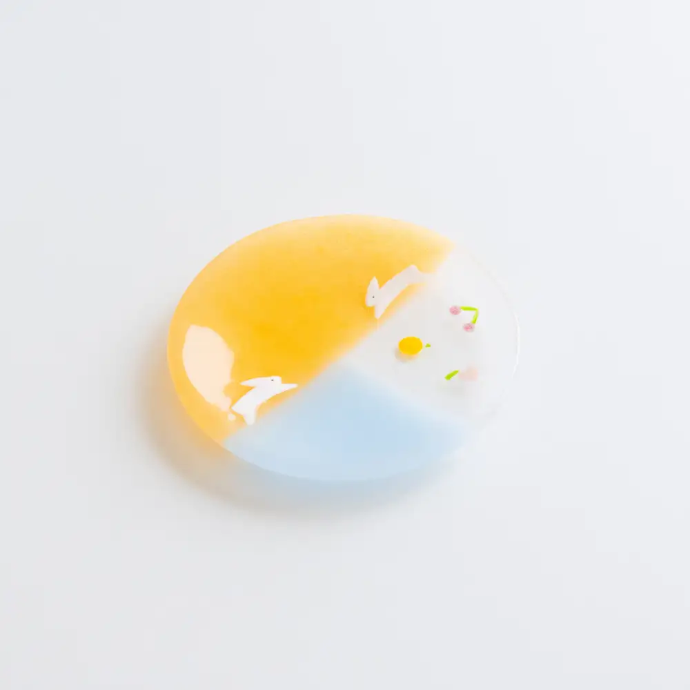 Glass Dessert Plate